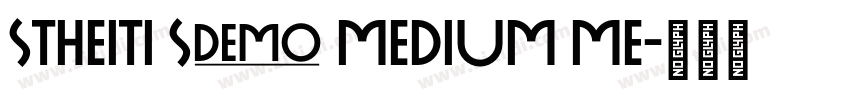 STHeiti SC Medium Me字体转换